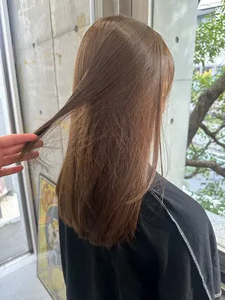 ロング カラー MAI/髪質改善/ 幹細胞トリートメントのヘアスタイル