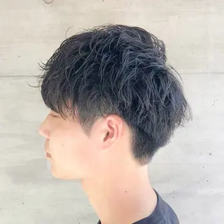 パーマ 【透明感カラー/オリ ーブ】カミヤマシオリのヘアスタイル