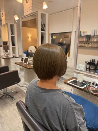 ショート カラー 山内 星愛🫧のヘアスタイル