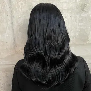ロング カラー ヘアアレンジ 縮毛矯正/髪質改善/ ブリーチ毛/木元渓太のヘアスタイル