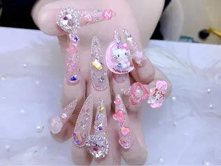 ネイル princess スカルプ専門店のネイルデザイン