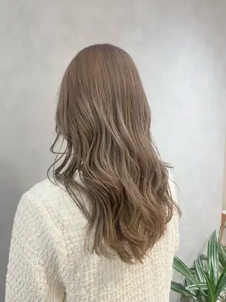 セミロング カラー ヘアアレンジ 🎀レイヤー 透明感 カラーyuuri🎀のヘアスタイル