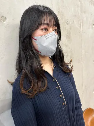 ミディアム SALTWATER AYARIのヘアスタイル