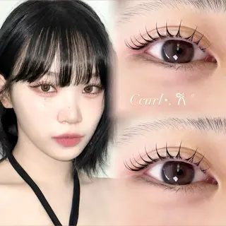 マツエク・マツパ 大阪福島🎀るのん 韓国束感マツエク🧁のマツエク・マツパデザイン