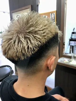 ショート Shogo/ 曲がる縮毛矯正のヘアスタイル
