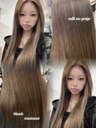 ロング カラー ︎💕︎rinka/ 韓国レイヤー🥣💕のヘアスタイル