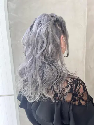 セミロング カラー 🐝 hachi🐝のヘアスタイル