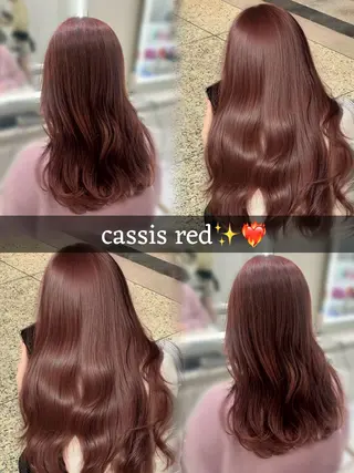 ロング カラー ParveMix シンザトユヅキのヘアスタイル