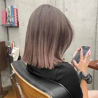 ミディアム カラー メンズ ✂︎ウルフ・ショート ✂︎MIKUNIのヘアスタイル