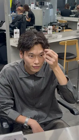 パーマ fifth 山本 歩のヘアスタイル