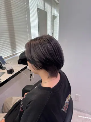 ショート カラー ヘアアレンジ 🥀レイヤー×ハイト ーントレンドヘア🥀のヘアスタイル