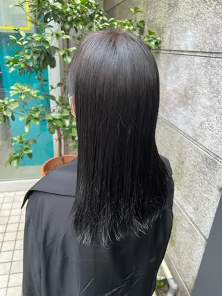 ロング カラー 川原大空 無料パーマモデル募集のヘアスタイル