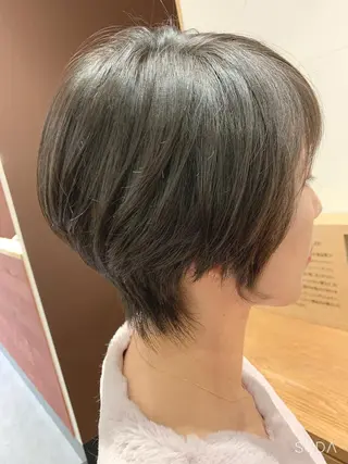 ショート 🍀小顔ショート🍀 有賀祐貴のヘアスタイル