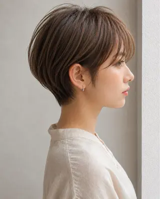 ショート 菅野谷 琉那のヘアスタイル