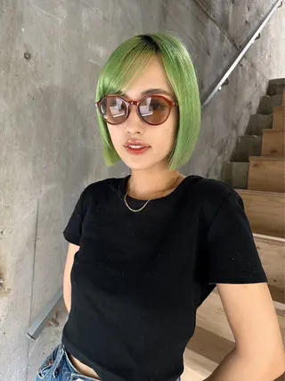 ショート カラー misa___boo MISAのヘアスタイル