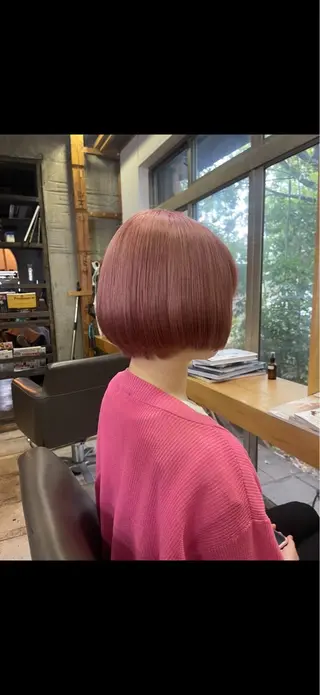 ショート カラー 大村 日向子のヘアスタイル