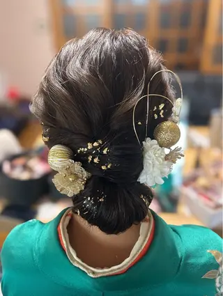 ミディアム ヘアアレンジ 塩谷 樹里のその他イメージ