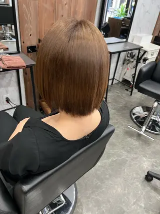 ショート カットカラー縮毛 モデル募集/鈴木のヘアスタイル