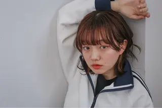 ミディアム カラー miku 🫧のヘアスタイル