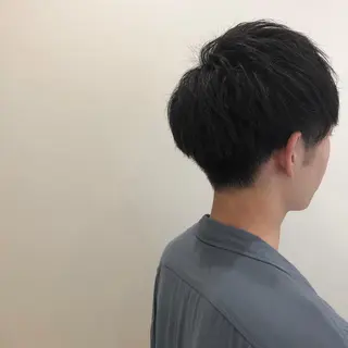 メンズ 🍋透け感カラー🍃 オリーブ🍐Kahoのヘアスタイル