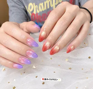 ネイル 森 ネイル サロンのネイルデザイン