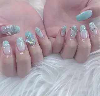 ネイル Maya 🧊🫧‪／渋谷のネイルデザイン