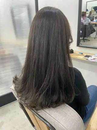 ロング カラー ヘアアレンジ Trip大名 AZUのヘアスタイル
