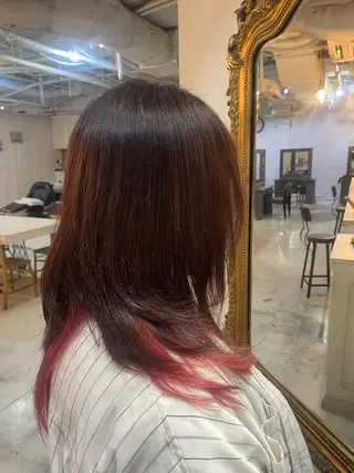 カラー rii 🫧透明感カラーのヘアスタイル