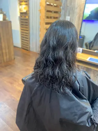 セミロング パーマ Luzir⭐︎ GEN⭐︎のヘアスタイル