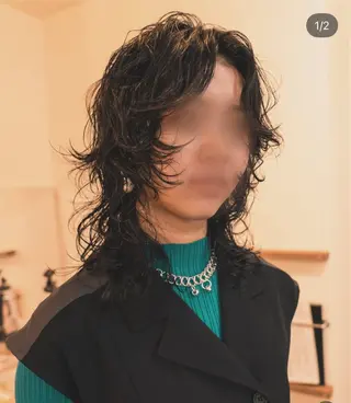 パーマ momoka モデル募集のヘアスタイル
