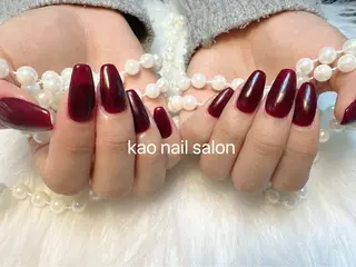 ネイル kao nail マグネット/長さだしのネイルデザイン