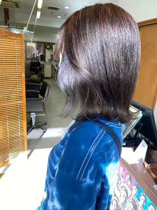 ショート カラー ブリーチカラー🫧 森　凪沙のヘアスタイル