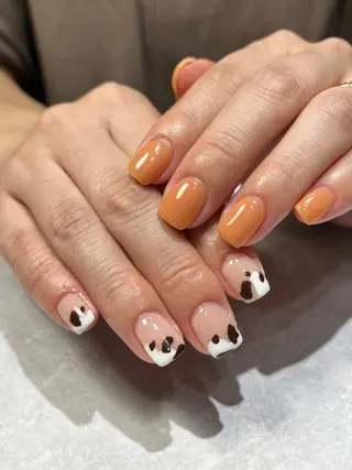 ネイル 🤎Two ERI🤎のネイルデザイン