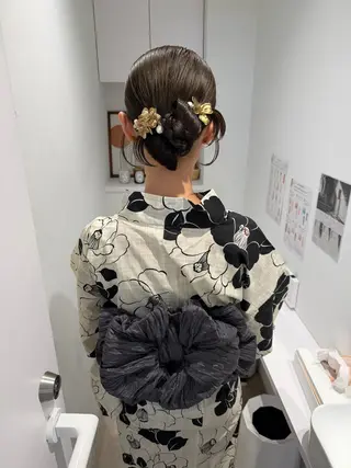 ヘアアレンジ アレンジ/ブラウン カラー HARU🕯のその他イメージ