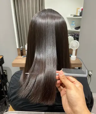 ロング 髪質改善/艶カラー 千春のヘアスタイル