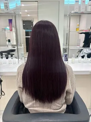 カラー 韓国レイヤー×透明感 カラー🫧札幌のヘアスタイル