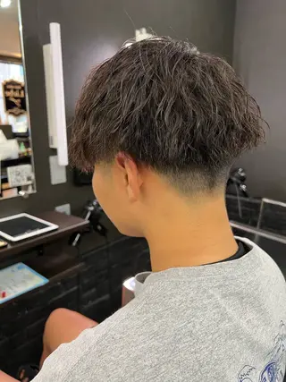 ショート パーマ メンズ Hair salon Liebe RYOのヘアスタイル