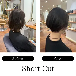 ショート 大前斗夢ショート /くびれカットのヘアスタイル