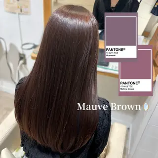 ロング カラー シャドウパーマモデル セイノチヒロのヘアスタイル