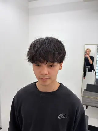ショート パーマ 垢抜けのあっきー/ 本厚木徒歩1分のヘアスタイル