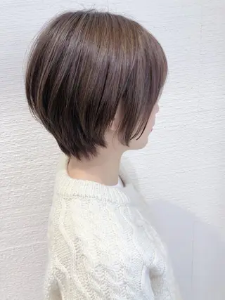 ショート カラー 似合わせカット/ レイヤーカット/新谷のヘアスタイル