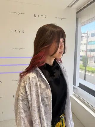 ロング カラー 無料ショートカット 募集中📛杏のヘアスタイル