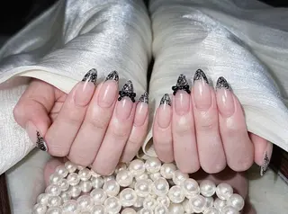 ネイル 🎀も ものネイルデザイン