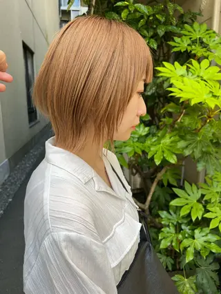 ミディアム 中野 恵脩のヘアスタイル