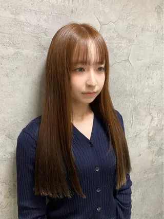 カラー 大阪梅田カラーカット モデル募集中🦋サヤのヘアスタイル