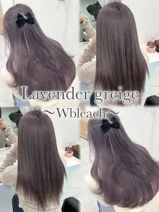 カラー ダブルカラー特化✨ /透明感カラーゆりあのヘアスタイル