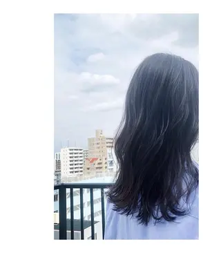 ロング カラー 髪質改善/顔まわり 石原のヘアスタイル