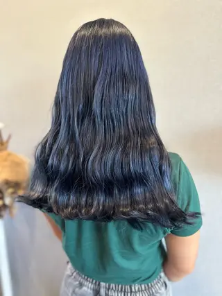 ロング カラー K Harukaのヘアスタイル