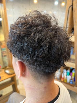 ショート パーマ ヘアアレンジ メンズ 🍀Ryosuke 🍀のヘアスタイル