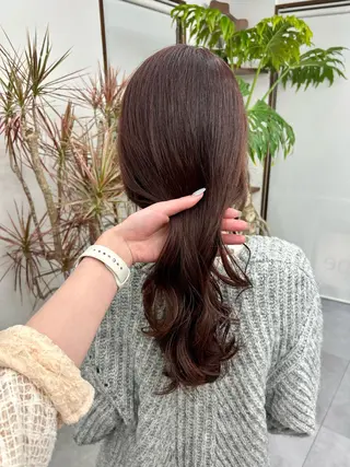 セミロング 田村 雪華のヘアスタイル